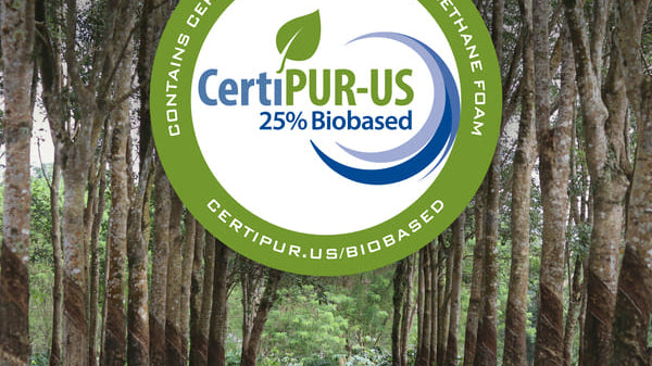 ¿Por qué la certificación CertiPUR- US 25% Biobased importa?