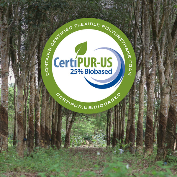 ¿Por qué la certificación CertiPUR- US 25% Biobased importa?